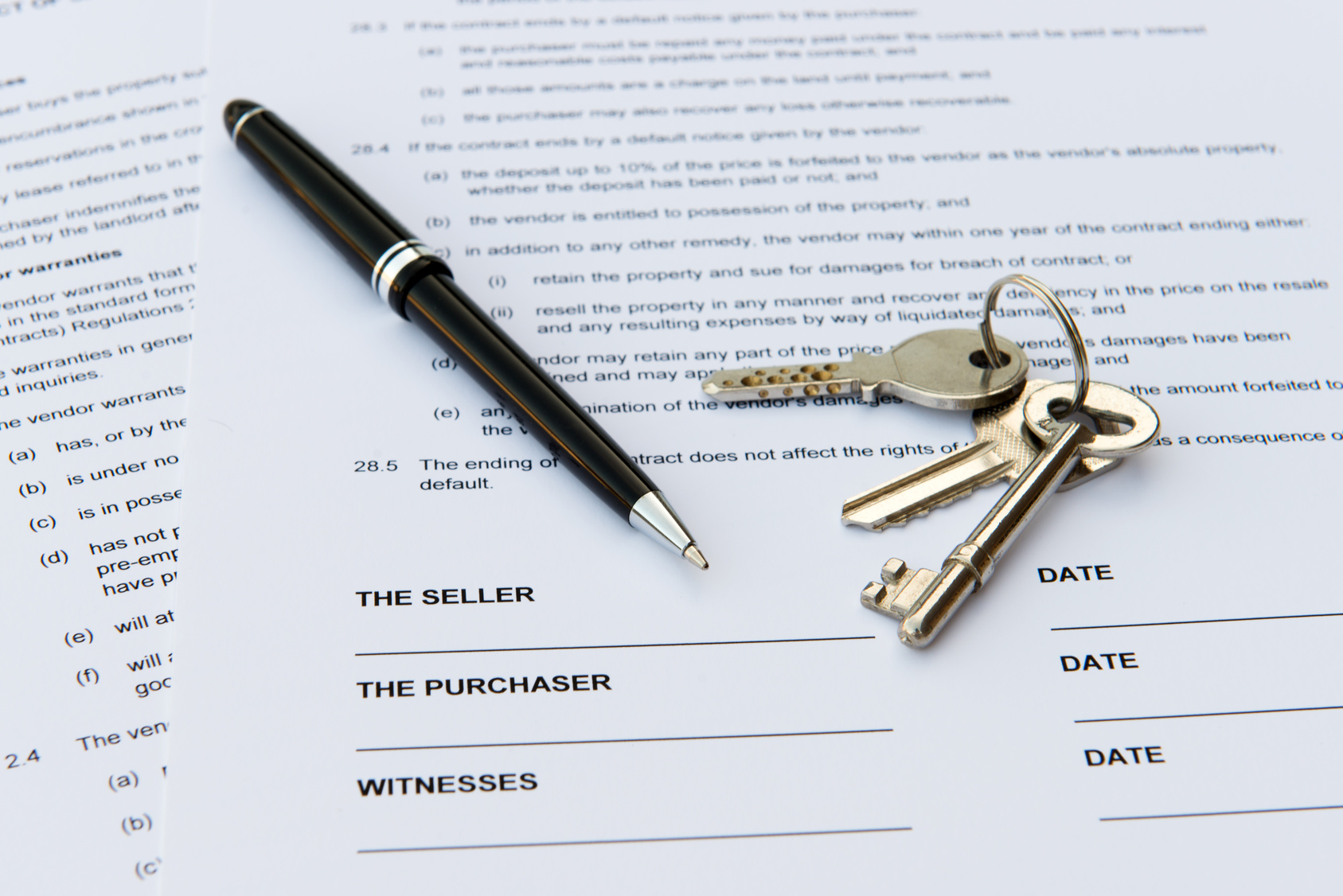 Can i type my own real estate contracts